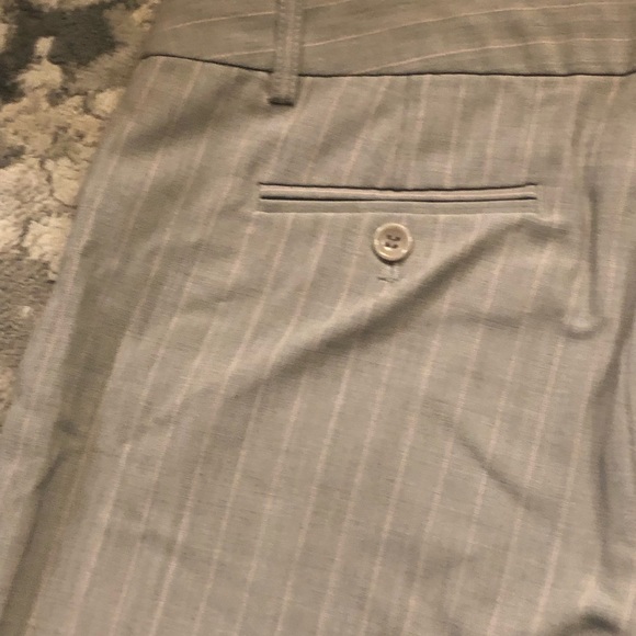 Body By Victoria Fit Dress Pants Christie Fit Flare Pink Grey Women’s 8 (28x30) - Picture 7 of 12